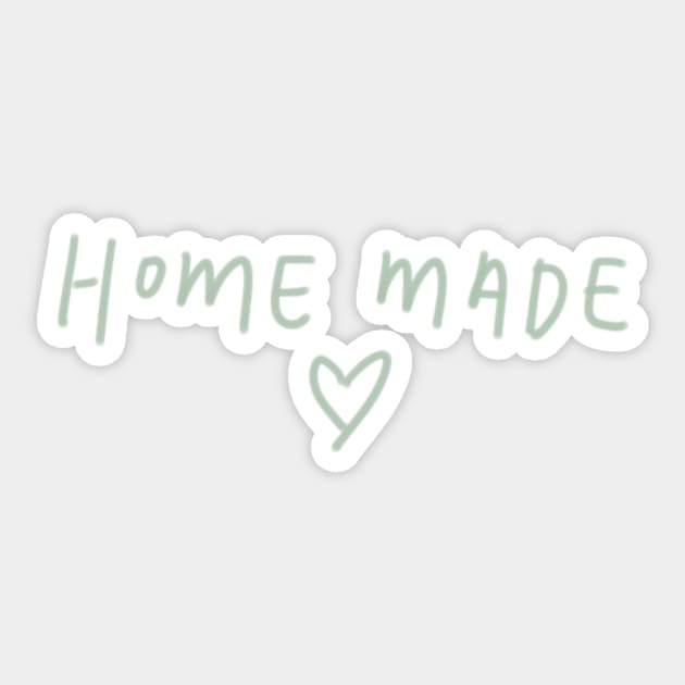 home made Sticker by weloveart